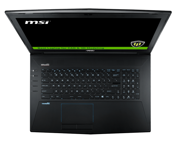 MSI Workstation WT72 6QL - Intel E3-1505M - 32GB_256GB SSD_1TB 7k2_Quado M4000M 4GB_17.3&quot; FHD